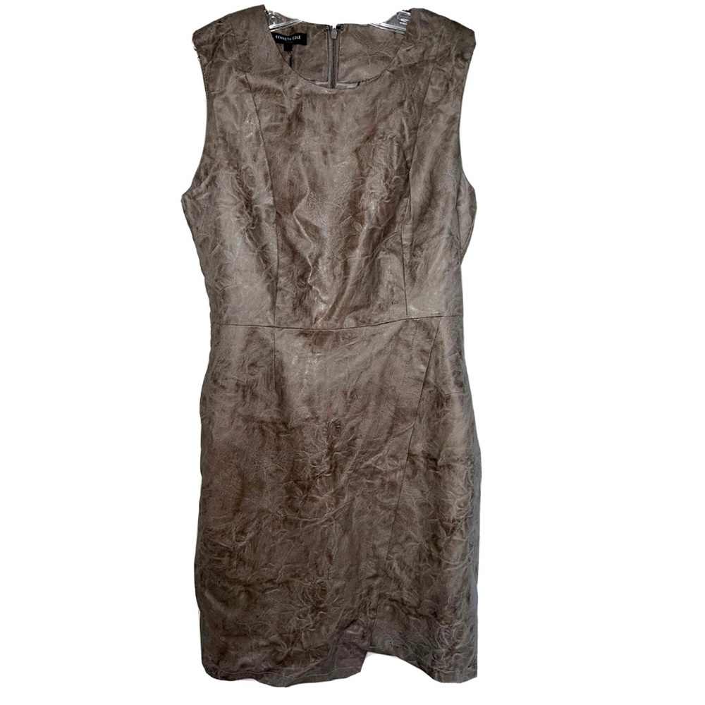 Kenneth Cole Faux Leather Dress